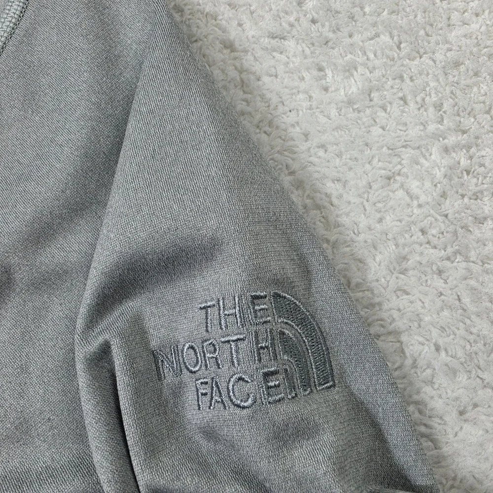 The North Face 1/4 Zip Pullover Mens XXXL Gray L/S NB+C Logo NF0A3LHB